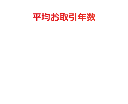 平均お取引年数